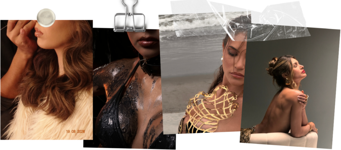 Collage editorial de fotos